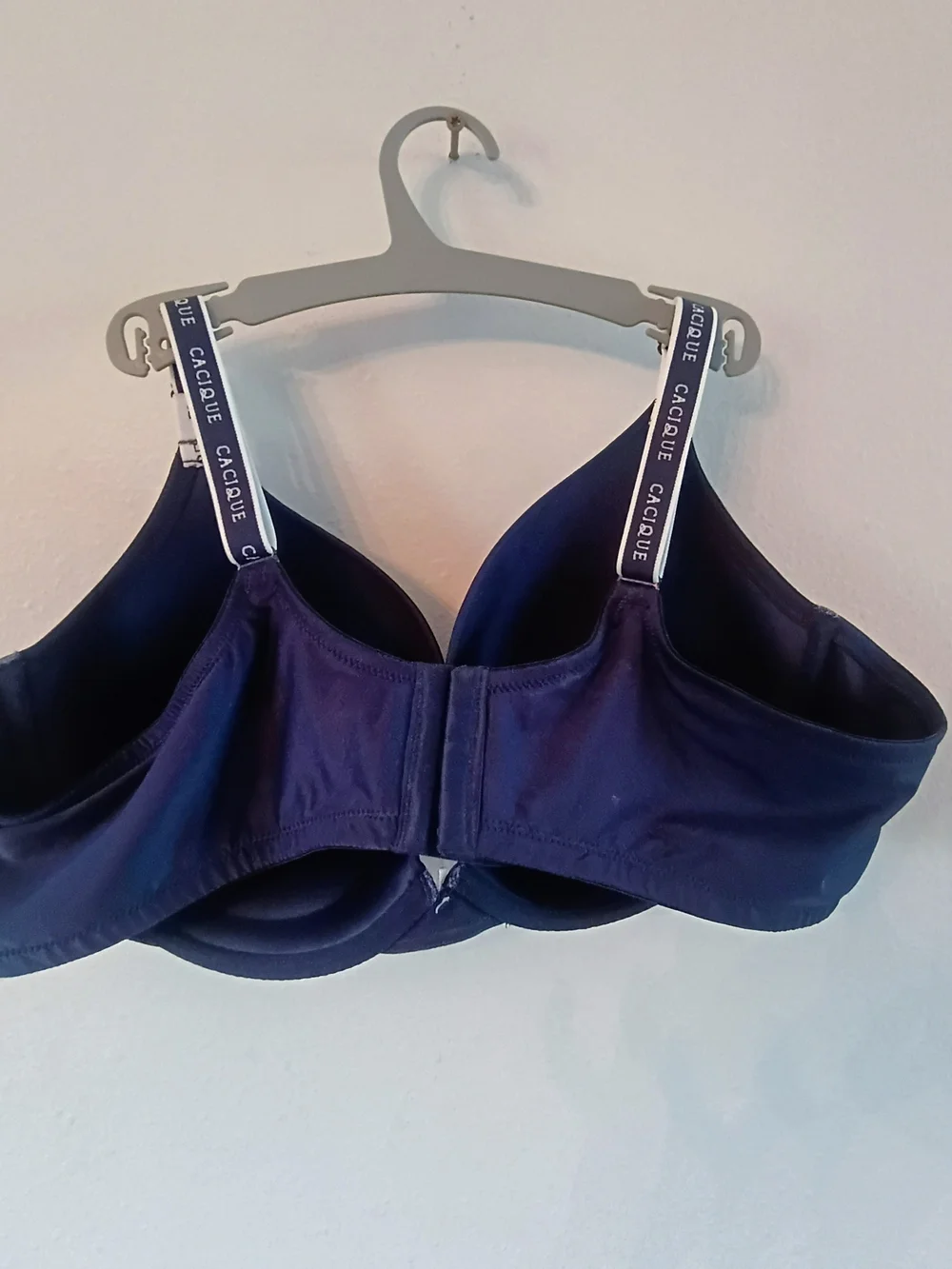 Cacique Lane Bryant 46C Navy Lightly Lined Full Coverage T-Shirt Bra NWT